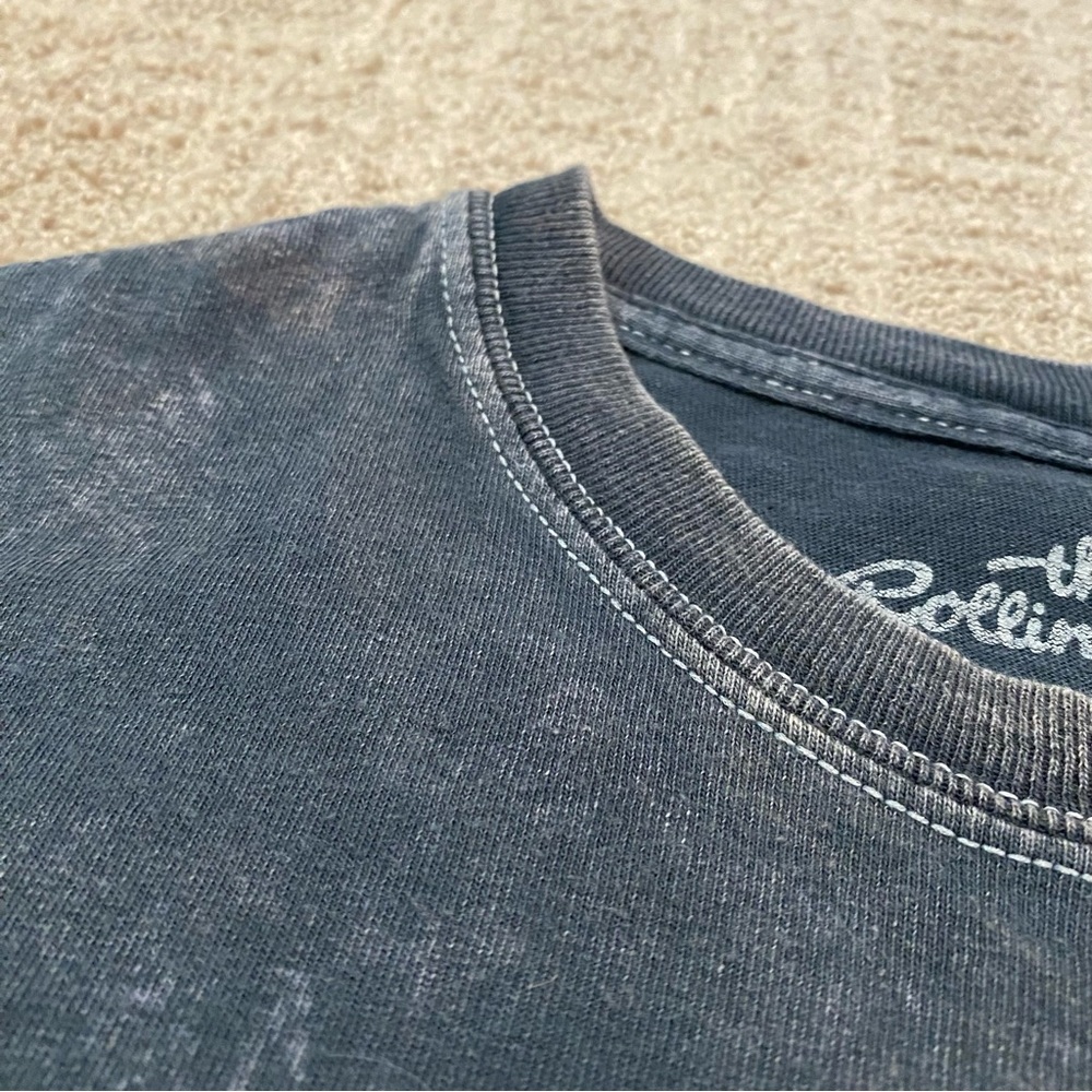 {The Rolling Stones} Cropped Graphic Tee ~ Size Medium - Picture 15 of 16